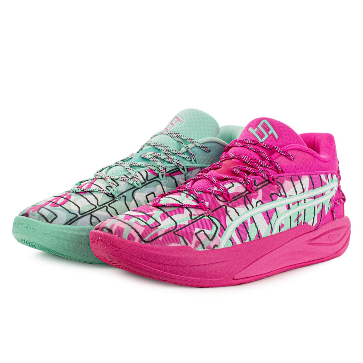 Puma Stewie 4 Timeless 311347-01 - mint-pink